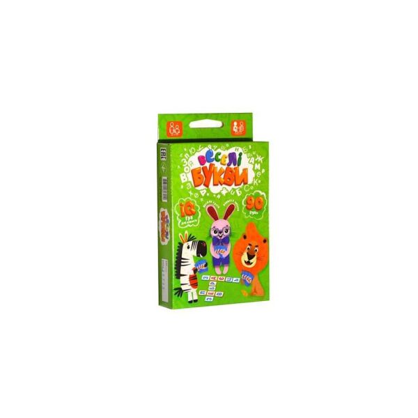 

Настольная игра Danko Toys Веселые буквы на украинском (G-VB-01U)