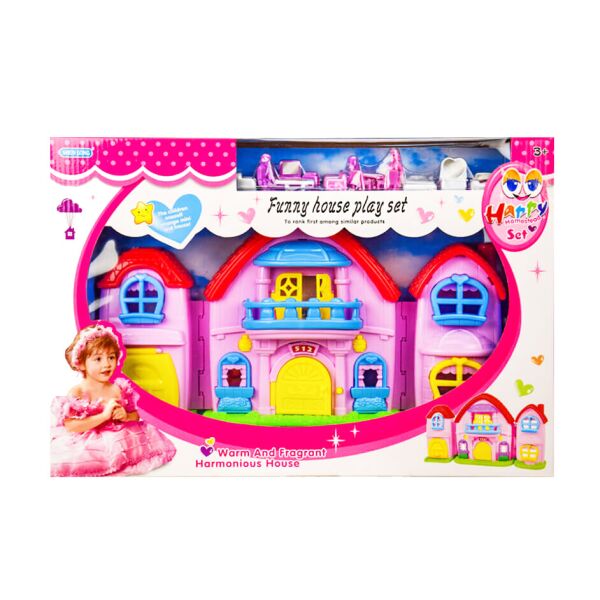 

Игровой набор ZHE GAO Домик с мебелью (SL32516)