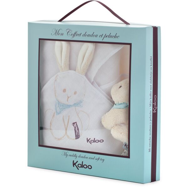

Подарочный набор Kaloo Les Amis Кролик одеяло с игрушкой (K962996)