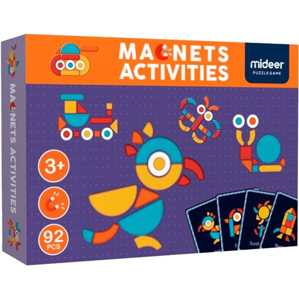 

Обучающая игрушка MiDeer Магнитная доска Геометрия (MD1041)