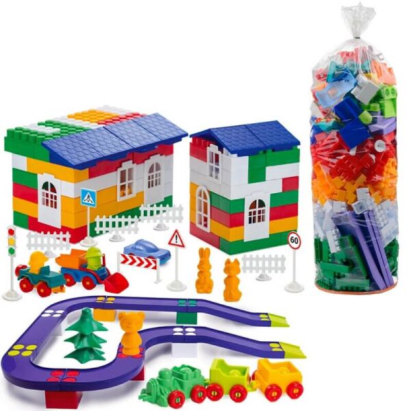 

Конструктор Colorplast Лидер №8 400 деталей (1920)