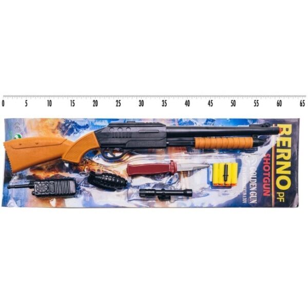 

Игрушечное оружие Golden Gun с патронами (920)