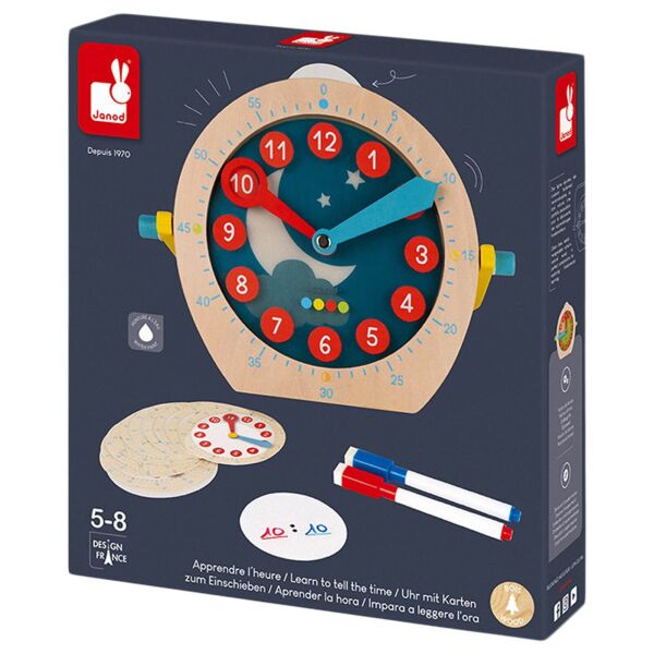 

Развивающая игрушка Janod Учимся называть время (J05076)