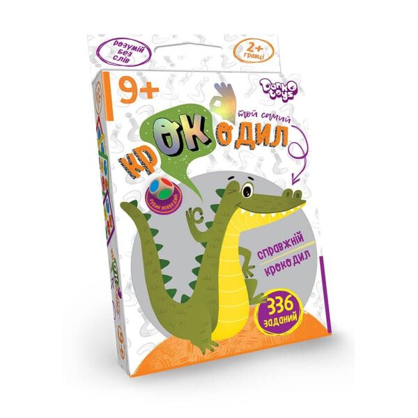 

Настольная игра Danko Toys Тот самый крокодил на украинском (CROC-02-01U)