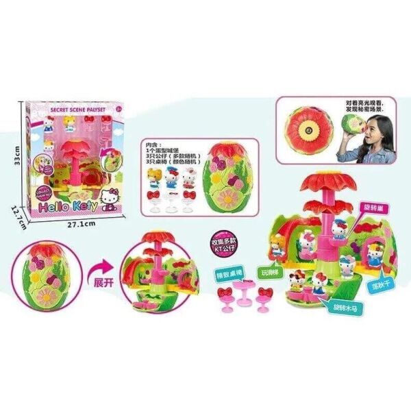 

Игровой набор ZHE GAO домик калейдоскоп (KT687)