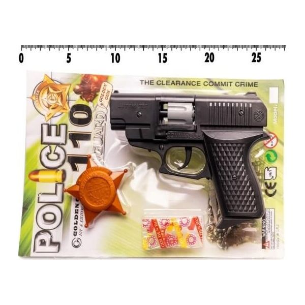

Игрушечное оружие Golden Gun с пистонами (283)