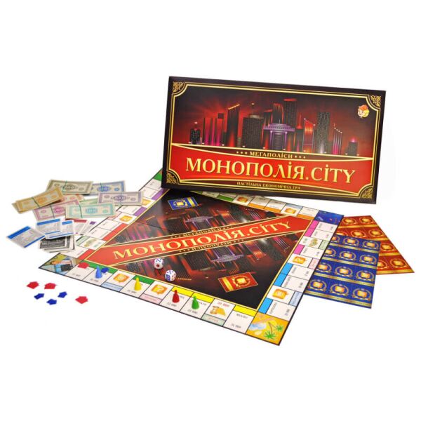 

Настольная игра Artos Games Монополия CITY (21137)