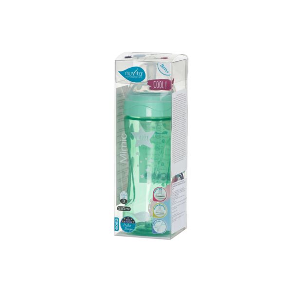 

Бутылочка для кормления Nuvita Mimic Cool антиколиковая 330 мл зеленая (NV6052GREEN)