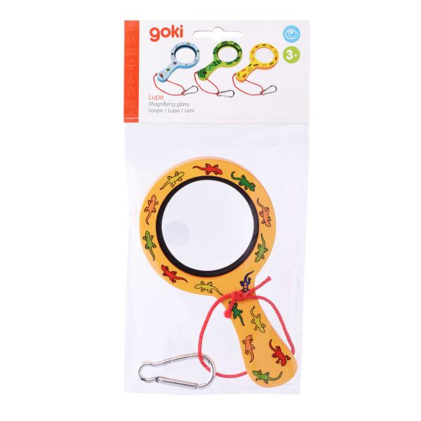 

Увеличительное стекло Goki для игр желтое (62958G-3)