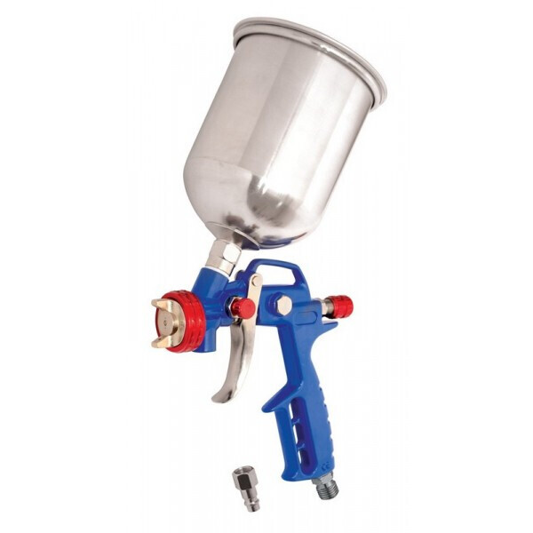 

Краскопульт MASTERTOOL GM HP ВБ 600 мл, алюминий, Ø 1,5 мм, 120-170 л/мин, 3,5-5 бар (81-8719)