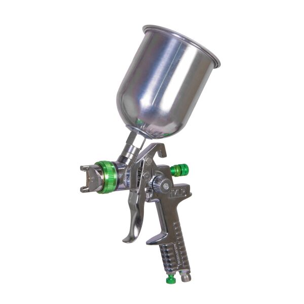 

Краскопульт MASTERTOOL GM HVLP ВБ 600 мл, алюминий, Ø 1,3 мм, 150-220 л/мин, 3-4 бар (80-8907)