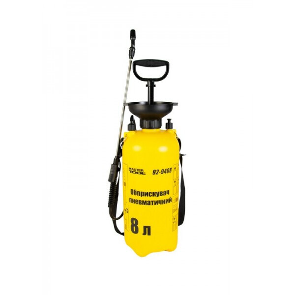 

Опрыскиватель пневматический MASTERTOOL GM 8 л, штанга 43 см (92-9408)