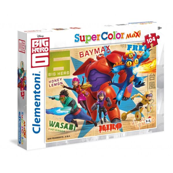 

Пазл Clementoni Город Героев 104 элемента (23672)
