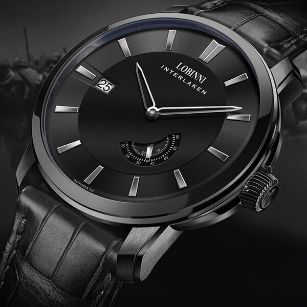 

Чоловічі годинники Lobinni Black