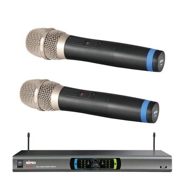 

Радиосистема Mipro MR-823D/MH-80*2/MD-20* condenser (803.375/821.250 MHz)