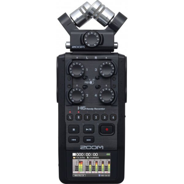 

Диктофон Zoom H6 BLK