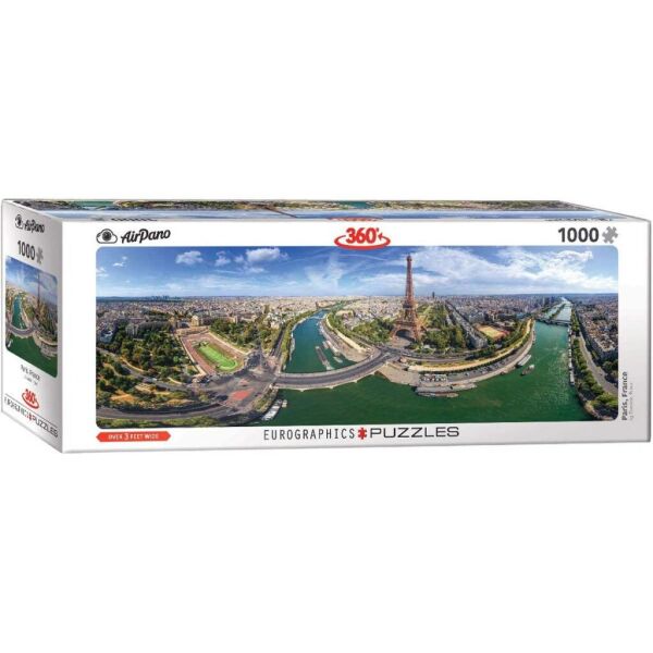 

Пазл Eurographics Париж, Франция, 1000 элементов панорамный (6010-5373)
