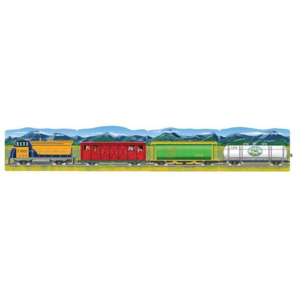 

Пазл Melissa&Doug Мега, 4 в 1 "Поезд", 96 элементов (MD8910)