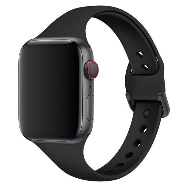 

Ремешок UniCase Silicone Strap для Apple Watch 38 / 40 / SE 40 / 41 mm - Black