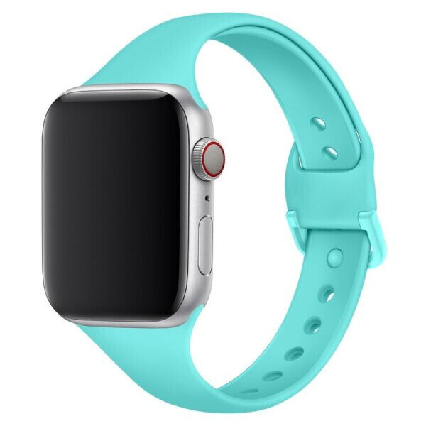 

Ремешок UniCase Silicone Strap для Apple Watch 38 / 40 / SE 40 / 41 mm - Cyan