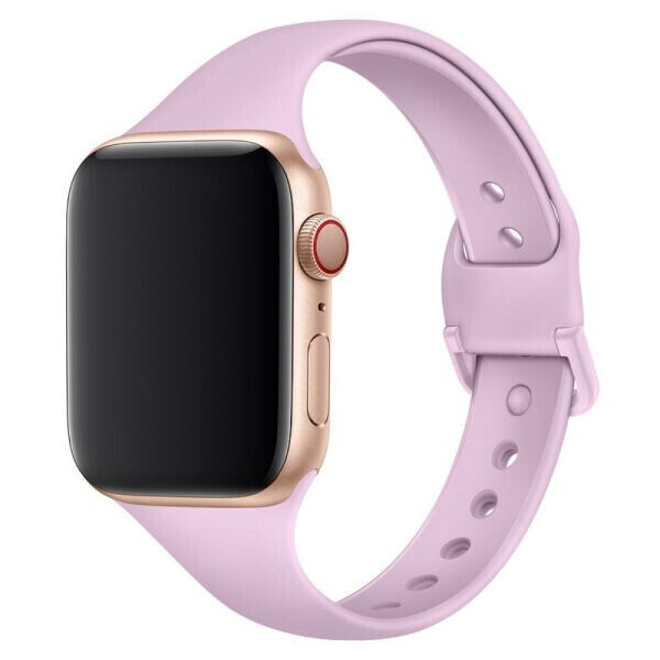 

Ремешок UniCase Silicone Strap для Apple Watch 38 / 40 / SE 40 / 41 mm - Light Purple