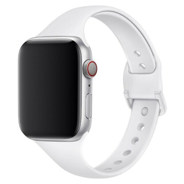 

Ремешок UniCase Silicone Strap для Apple Watch 38 / 40 / SE 40 / 41 mm - White