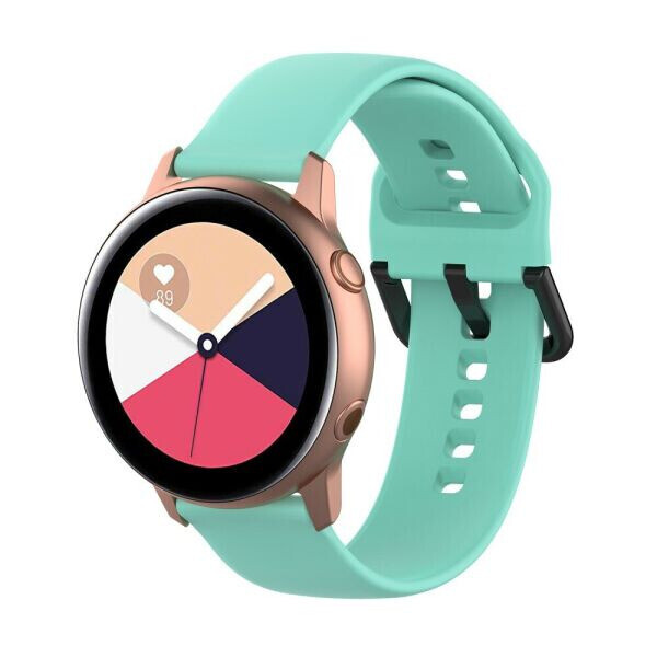 

Ремешок UniCase Silicone Strap для Samsung Watch Active / Active 2 40mm / Active 2 44mm - Cyan