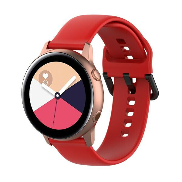 

Ремешок UniCase Silicone Strap для Samsung Watch Active / Active 2 40mm / Active 2 44mm - Red