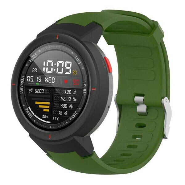 

Ремешок UniCase Silicone Strap для Xiaomi Amazfit Verge - Green