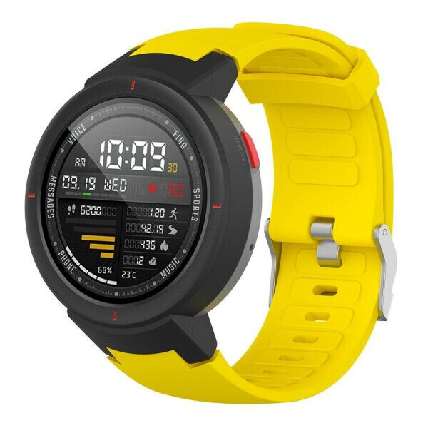

Ремешок UniCase Silicone Strap для Xiaomi Amazfit Verge - Yellow
