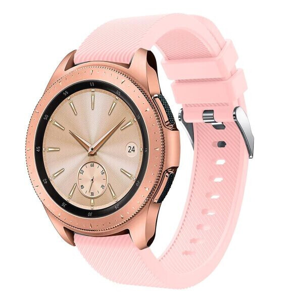 

Ремешок UniCase Twill Texture для Samsung Galaxy Watch 42mm / Watch 3 41mm - Pink