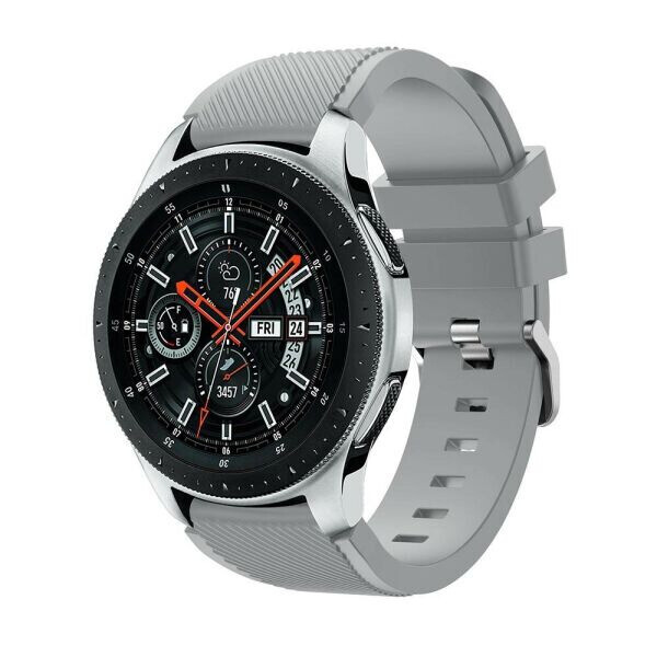 

Ремешок UniCase Twill Texture для Samsung Galaxy Watch 46mm / Watch 3 45mm / Gear S3 - Grey