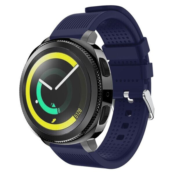 

Силиконовый (TPU) ремешок UniCase Soft Texture для часов Samsung Gear Sport - Dark Blue