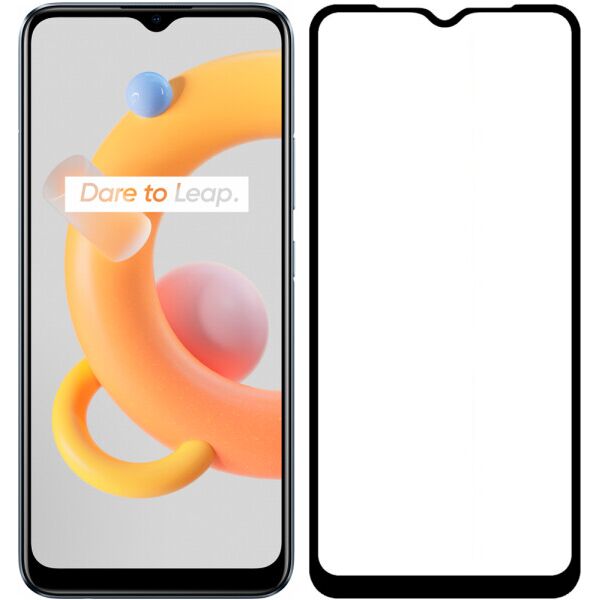 

Защитное стекло Deexe 5D Full Glue для Realme C11 2021 - Black