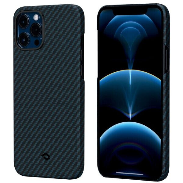 

Чехол Pitaka MagEZ Case Twill для Apple iPhone 12 Pro Max (KI1208PM) - Black / Blue