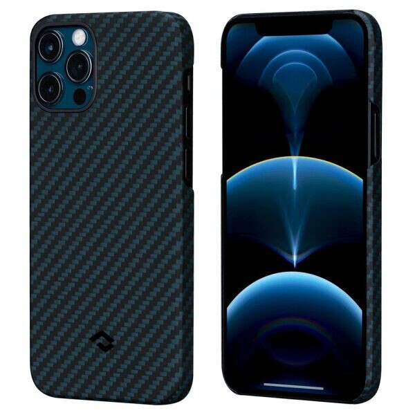 

Чехол Pitaka MagEZ Case Twill для Apple iPhone 12 Pro (KI1208P) - Black / Blue