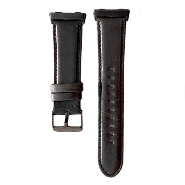 

Ремешок Deexe Leather Strap для OPPO Watch (46мм) - Black