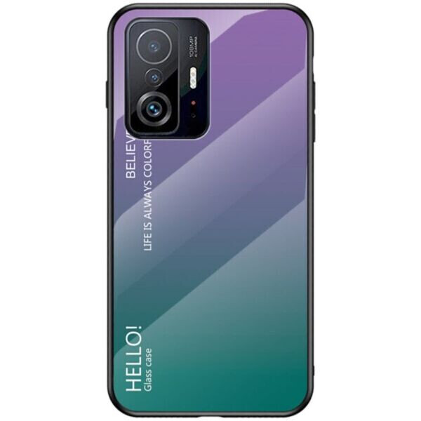 

Защитный чехол Deexe Gradient Color для Xiaomi 11T / 11T Pro - Purple