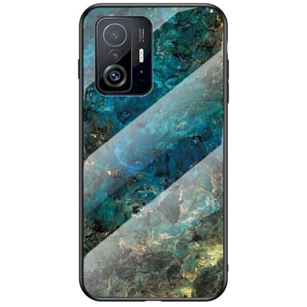 

Защитный чехол Deexe Gradient Pattern для Xiaomi 11T / 11T Pro - Emerald