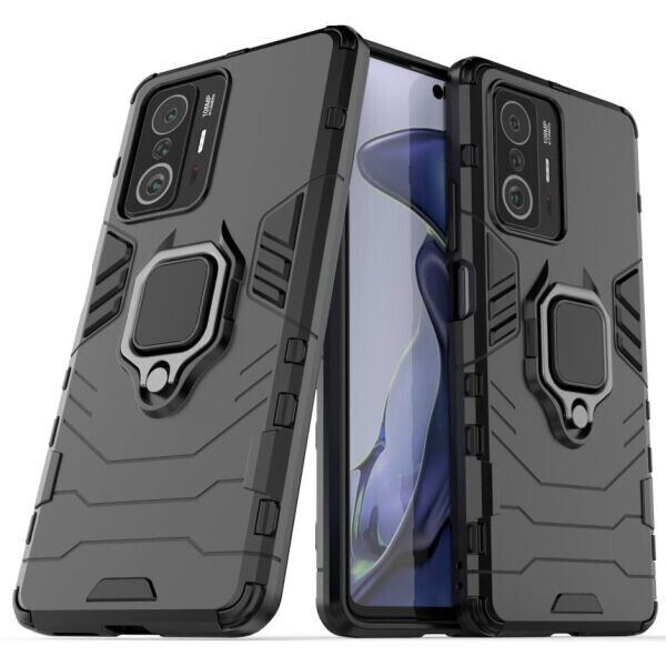 

Защитный чехол Deexe Hybrid Case для Xiaomi 11T / 11T Pro - Black