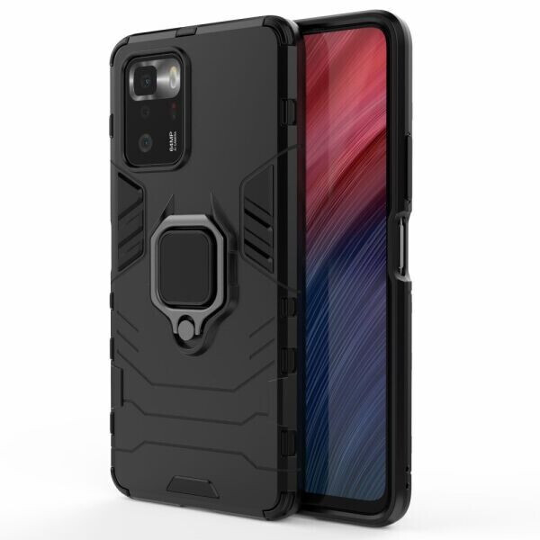 

Защитный чехол Deexe Hybrid Case для Xiaomi Poco X3 GT / Redmi Note 10 Pro 5G - Black