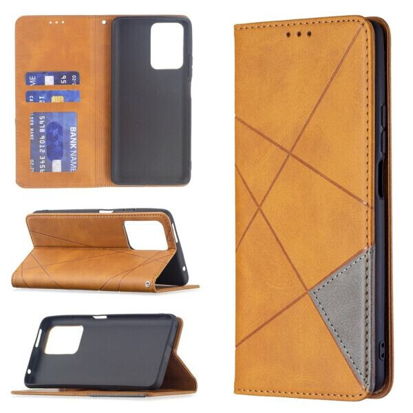

Чехол UniCase Geometric Pattern для Xiaomi Mi 11T / 11T Pro - Brown