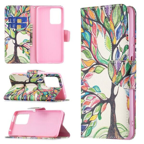 

Чехол-книжка Deexe Color Wallet для Xiaomi Mi 11T / 11T Pro - Life Tree
