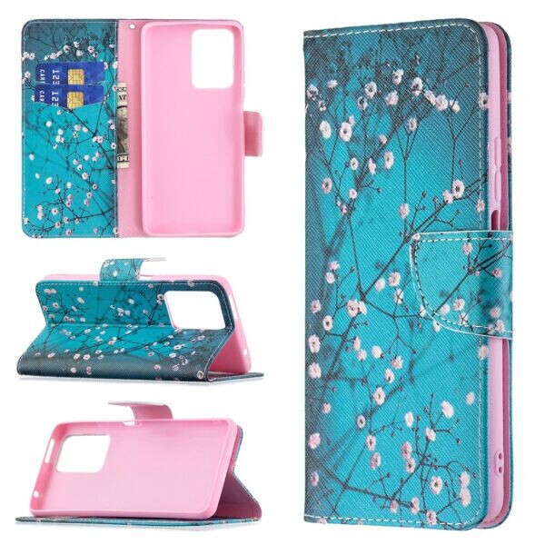 

Чехол-книжка Deexe Color Wallet для Xiaomi Mi 11T / 11T Pro - Plum Blossom