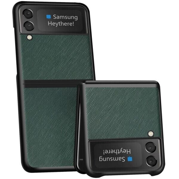 

Защитный чехол Deexe Arkane Shell (FF) для Samsung Galaxy Z Flip 3 - Green