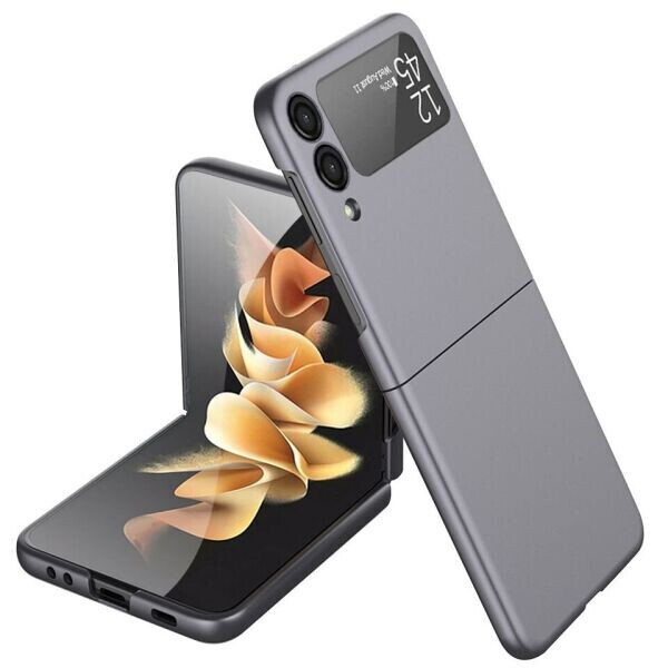 

Пластиковый чехол Deexe Hard Shell (FF) для Samsung Galaxy Z Flip 3 - Grey