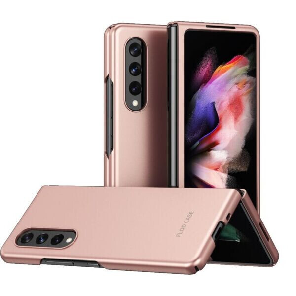 

Пластиковый чехол Deexe Hard Shell (FF) для Samsung Galaxy Z Fold 3 - Pink