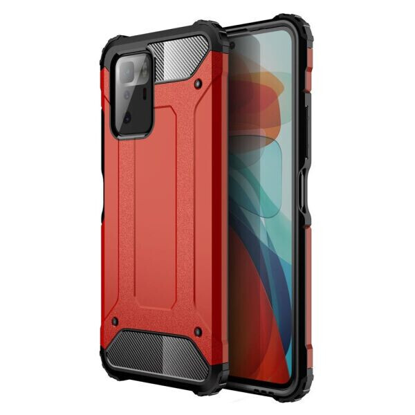 

Защитный чехол UniCase Rugged Guard для Xiaomi Poco X3 GT / Redmi Note 10 Pro 5G - Red