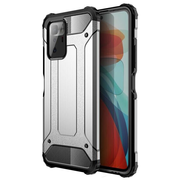 

Защитный чехол UniCase Rugged Guard для Xiaomi Poco X3 GT / Redmi Note 10 Pro 5G - Silver