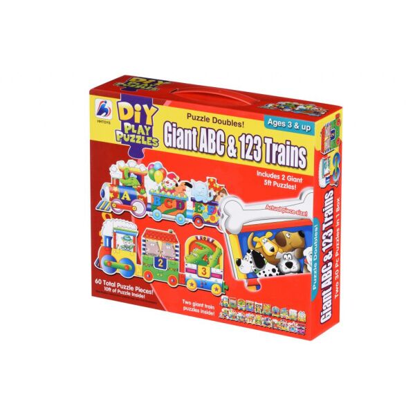 

Пазл Same Toy Большой поезд Букв и Цифр (2095Ut)